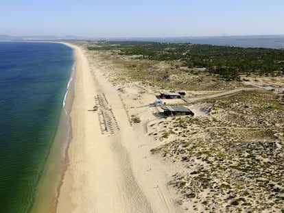 La playa de Comporta, en Portugal, se extiende a lo largo de 60 kil&oacute;metros.