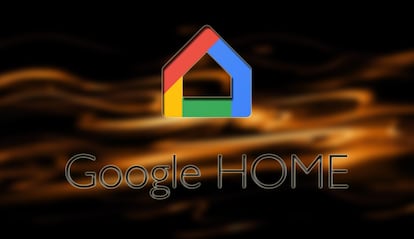 Logotipo de la aplicación Google Home con fondo