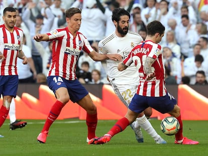 Real Madrid - Atlético, las imágenes del derbi