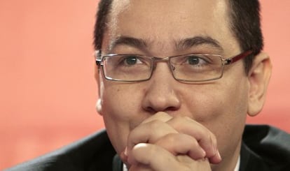 El primer ministro de Rumania, Víctor Ponta.