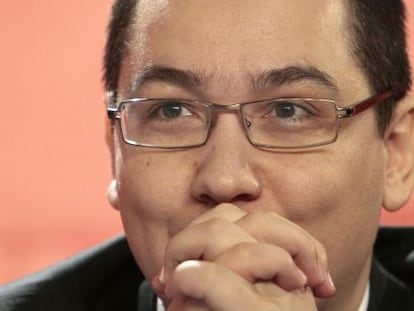 El primer ministro de Rumania, V&iacute;ctor Ponta.