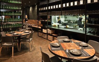 Comedor del Canalla Bistro.