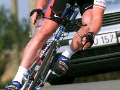 Lance Armstrong, en la Vuelta a Catalunya de 2000