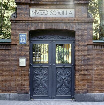 Entrada del museo Joaquín Sorolla en Madrid