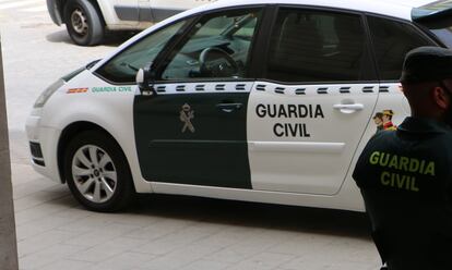 Un coche patrulla de la Guardia Civil.