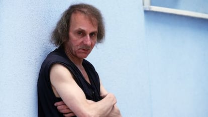 Michel Houellebecq en agosto de 2014, en Madrid. 