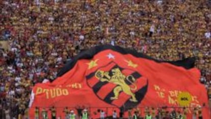 Imagen de la campaña Inmortal Fans, del equipo de fútbol brasileño Sport Club Recife.