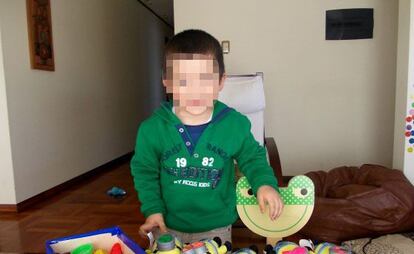 El 'nen bombolla' Gabriel Solís, en una foto recent.