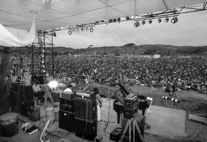 Concert al festival Canet Rock del 1975.