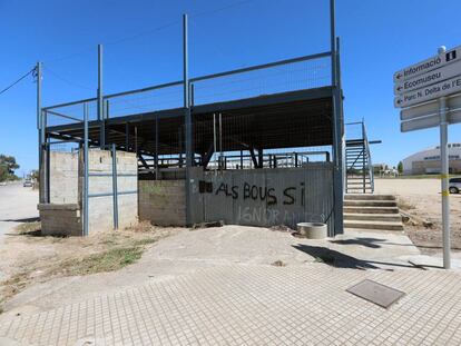 La plaça de toros de Deltebre.