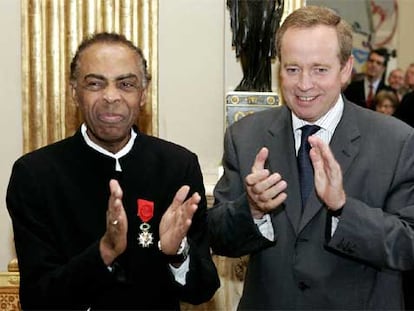 Gilberto Gil, cantante y ministro brasileño, fue nombrado gran oficial de la Legión de Honor francesa