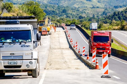 Una de las carreteras en las que Abertis ya está utilizando material reciclado para el pavimento. /ABERTIS