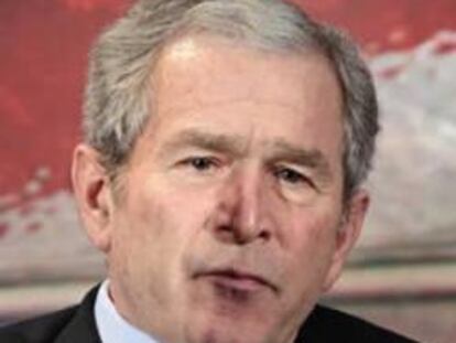 El presidente de EE UU, George W. Bush