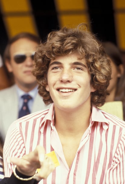 John F. Kennedy Jr. en 1977.