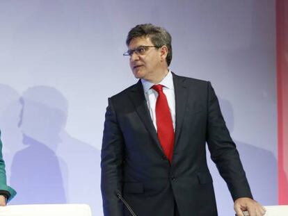 Ana Patricia Botín, presidenta de Banco Santander, y José Antonio Álvarez, consejero delegado.