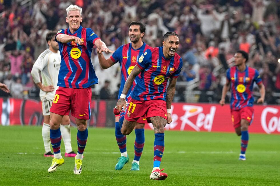 Barcelona - Real Madrid, la final de la supercopa de España en imágenes ...
