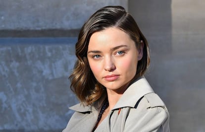 La modelo Miranda Kerr, en una sesi&oacute;n de fotos.