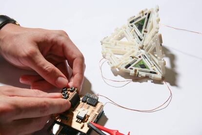 Mori, un robot modular inspirado en el origami.