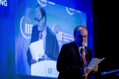 El gobernador del Banco de España, Luís Linde