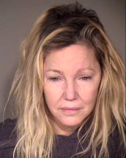 La foto policial de Heather Locklear del pasado día 24.