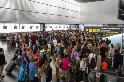 Aeropuerto del Prat en Barcelona.