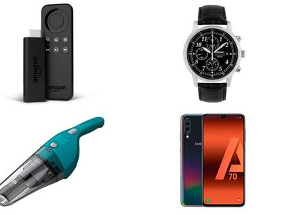 El Amazon Fire TV Stick, el Samsung Galaxy A70, un reloj Seiko y un aspirador Bosch, entre las ofertas de la semana.