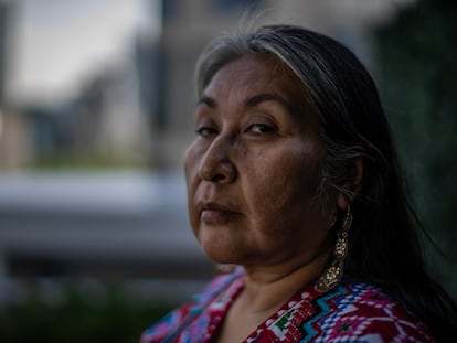 Mexican activist Odilia Romero in Mexico City; June 14, 2023.