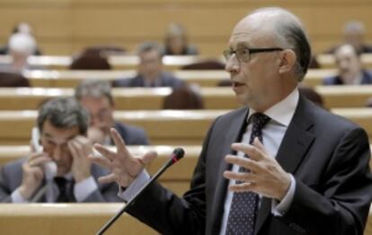 Montoro, en el Senado el pasado 8 de mayo.