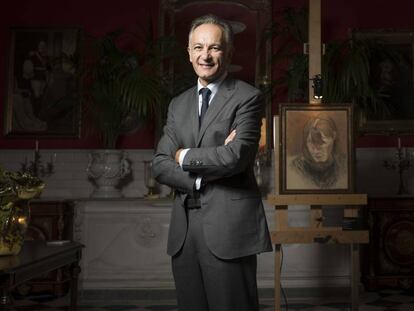 Guillaume Cerutti, consejero delegado de Christie’s, en Madrid el pasado septiembre.