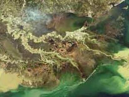 La Tierra, vista desde el espacio