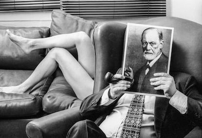 'Freud fumando en pipa' (1996)