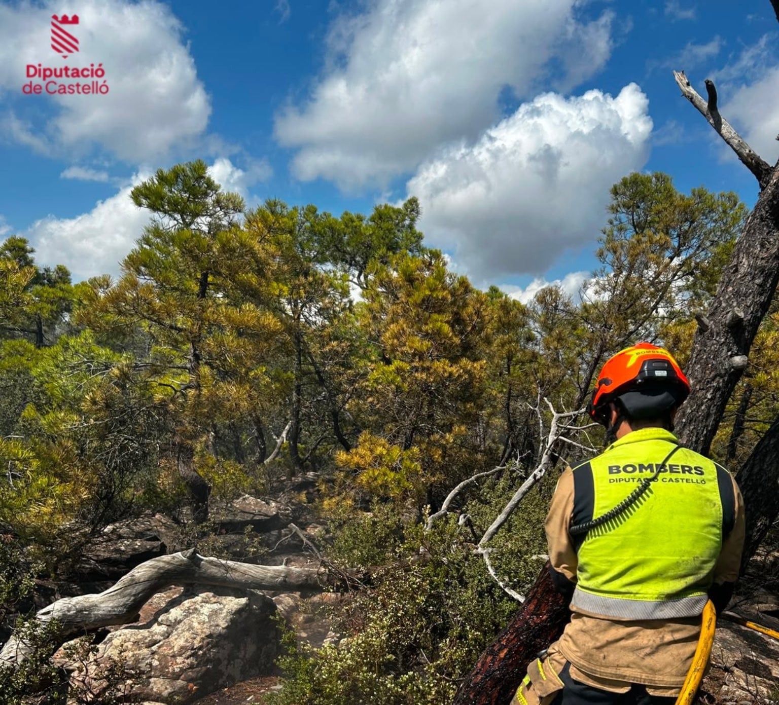 Estabilizado el incendio forestal de Segorbe tras calcinar 630 hectáreas en la Sierra Calderona