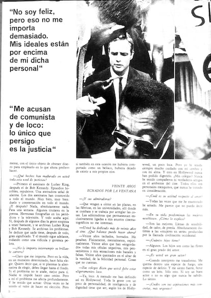 Entrevista a Marlon Brando de Vila-Matas.