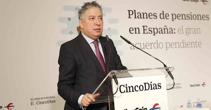 El secretario de Estado de la Seguridad Social, Tomás Burgos, en un acto organizado por Cinco Días