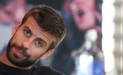 El jugador del FC Barcelona Gerard Piqué.