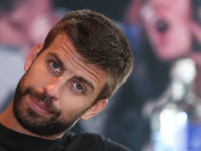 El jugador del FC Barcelona Gerard Piqué.