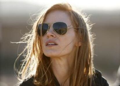 La protagonista de 'La noche más oscura', Jessica Chastain.