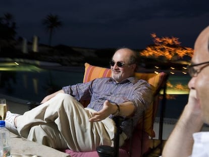 Salman Rushdie, fotografiado en Los Cabos (México) en septiembre 2008.