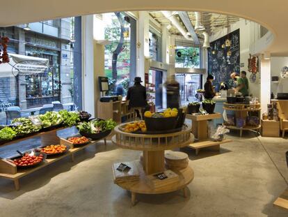 Tienda Punt de Sabor, de productos ecol&oacute;gicos. 