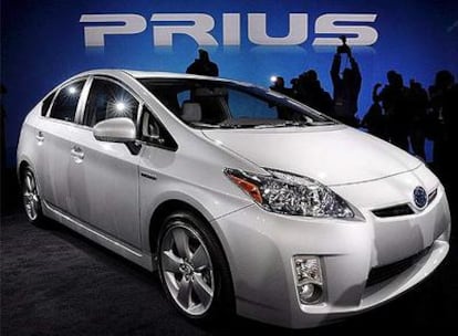 El nuevo Toyota Prius, uno de los valores seguros de la marca japonesa, durante su presentación en el pasado salón del automóvil de Detroit