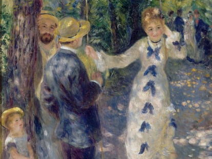 'El columpio', de Renoir (1876).