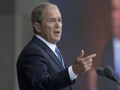 George W Bush en 2016.