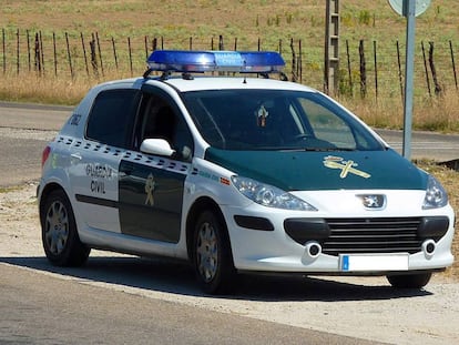 Un coche de la Guardia Civil.