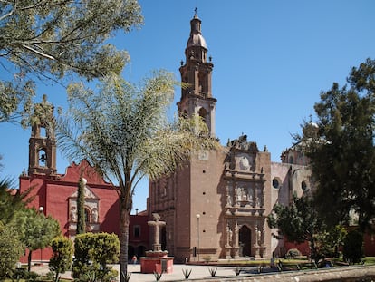 La parroquia de Huichapan, en el Estado de Hidalgo.