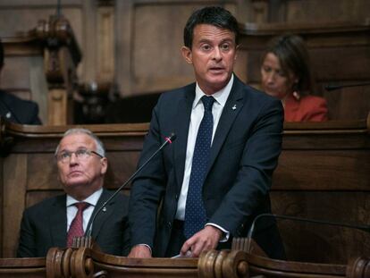 El concejal de Barcelona y ex primer ministro francés Manuel Valls.