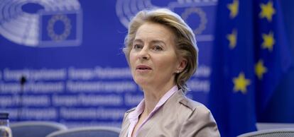 La presidenta de la Comisión Europea, Ursula von der Leyen.