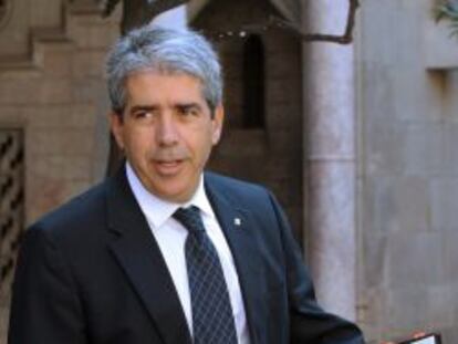  El conseller de la Presidencia, Francesc Homs