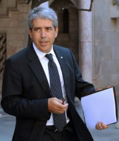  El conseller de la Presidencia, Francesc Homs