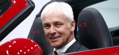 Mattias Müller, nuevo presidente de Volkswagen