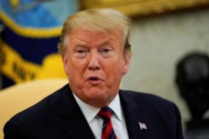 Donald Trump, presidente de EE UU.